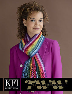 A KFI Crochet Pattern - Danica Shawl (PDF File)