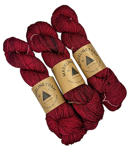 Tosh Vintage  - Deep Red Love (THREE SKEINS)