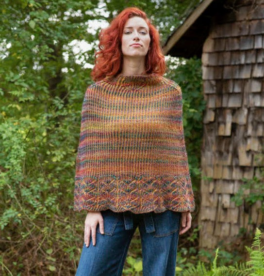 A Berroco Millefiori Light Pattern - Demaris Poncho (PDF)