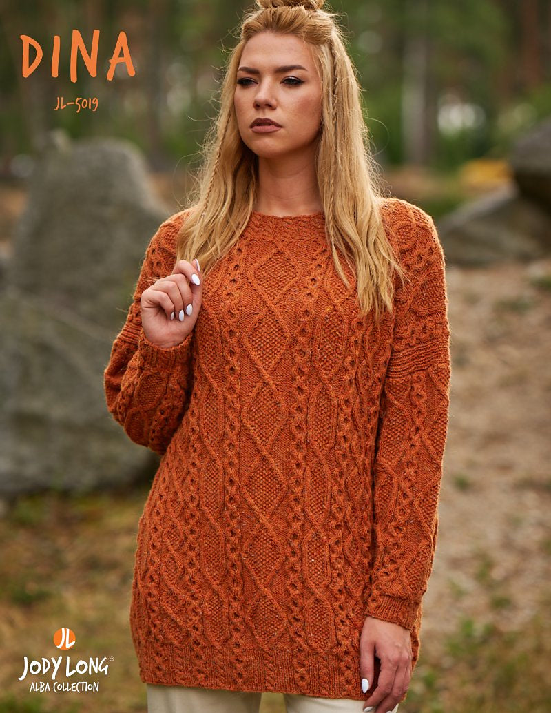 A Jody Long Alba Pattern - Dina Sweater (PDF File)