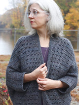 A Berroco Dulce Crochet Pattern - Dorian Cardigan (PDF)