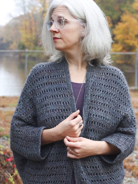 A Berroco Dulce Crochet Pattern - Dorian Cardigan (PDF) – Little Knits