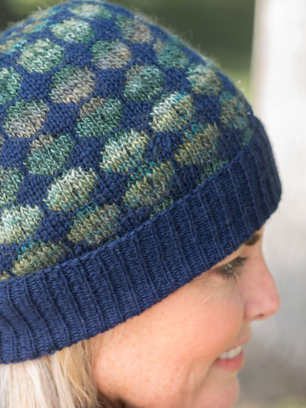 A FREE Berroco Millefiori Light/Light Luxe Pattern - Dots Hat (PDF)