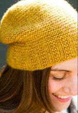 A Juniper Moon Farm Stratus Pattern - Downy Garter Hat & Mitts (PDF)