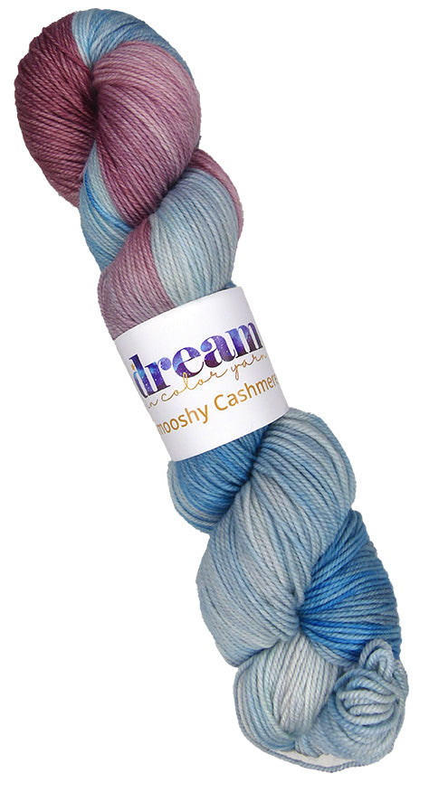 Dream in Color Smooshy with Cashmere One of a Kind - Blue Roses