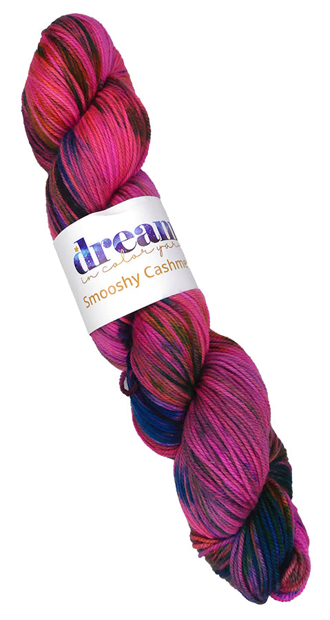 Dream in Color Smooshy with Cashmere One of a Kind - Pinkadelic Groove