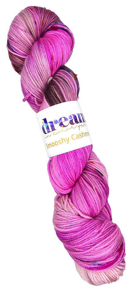 Dream in Color Smooshy with Cashmere One of a Kind - Pink Passion