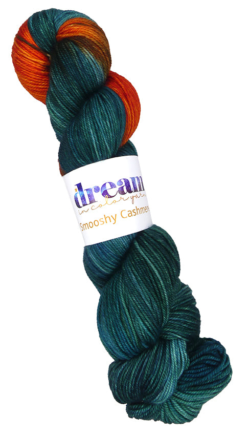 Dream in Color Smooshy with Cashmere One of a Kind - Pumpkin Vines