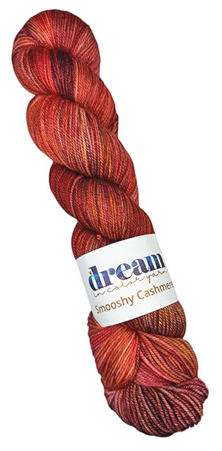 Dream in Color Smooshy with Cashmere One of a Kind - Dreamy Russet Sunset