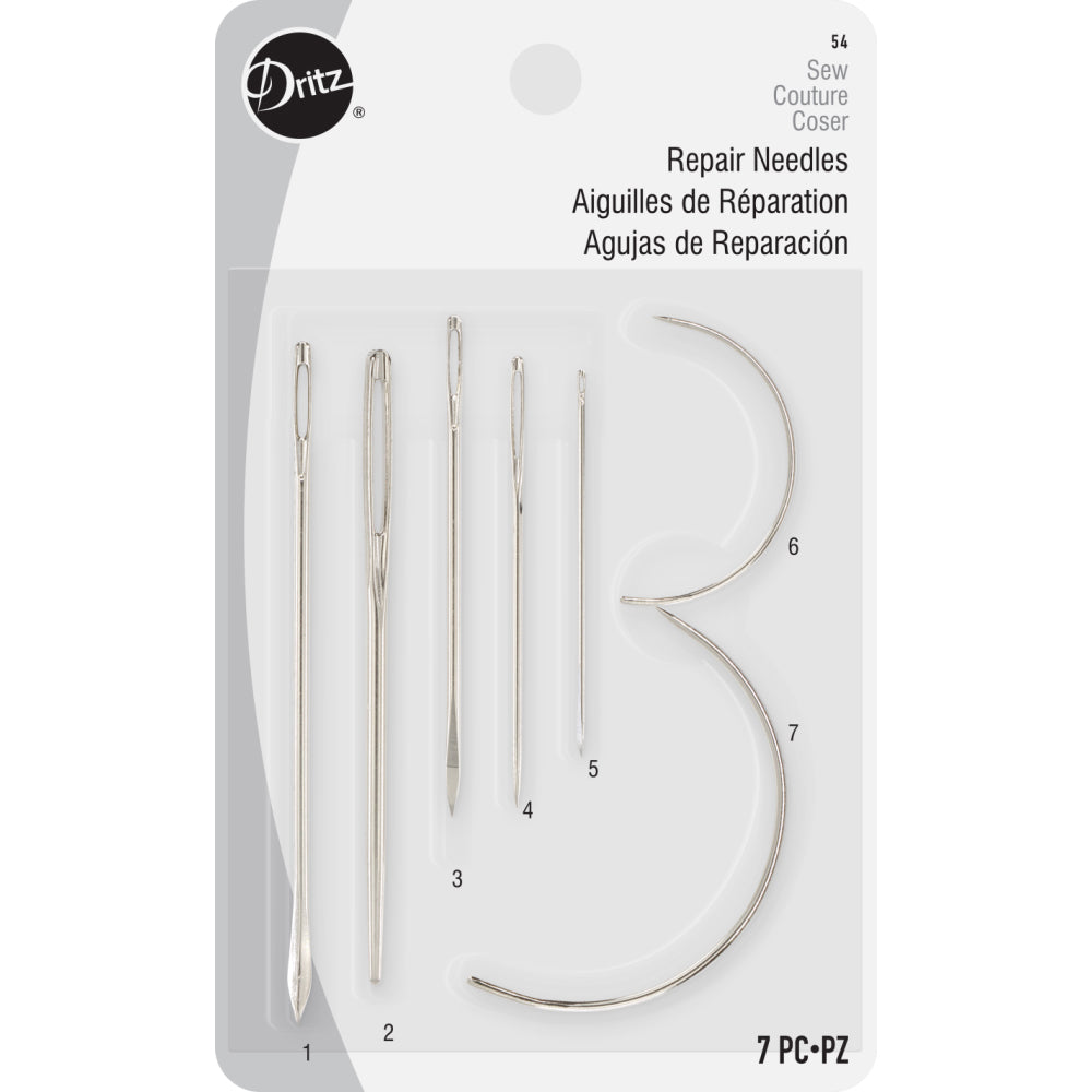 Dritz Repair Kit - 7 Assorted Needles (Item #54)