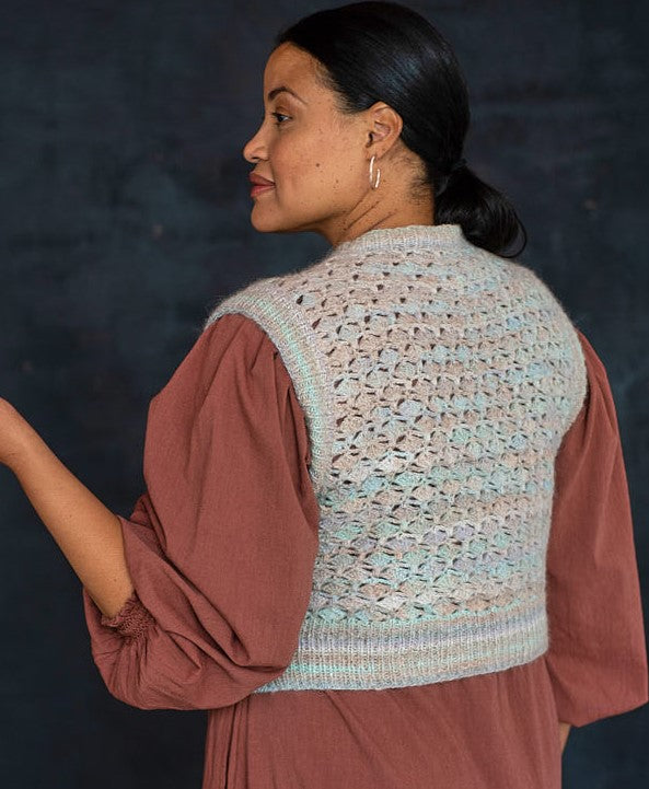 A Berroco Dulce Pattern - Odette Vest (Crochet) (PDF)