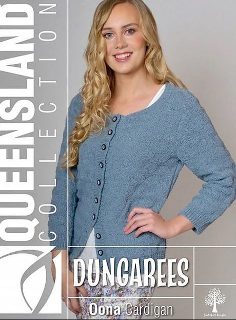 A Queensland Dungarees Pattern - Oona Cardigan (PDF) at little knits