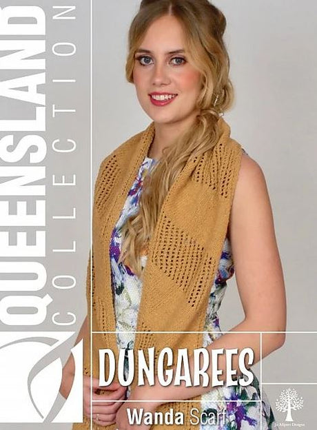 A Queensland Dungarees Pattern - Wanda Scarf (PDF) at little knits