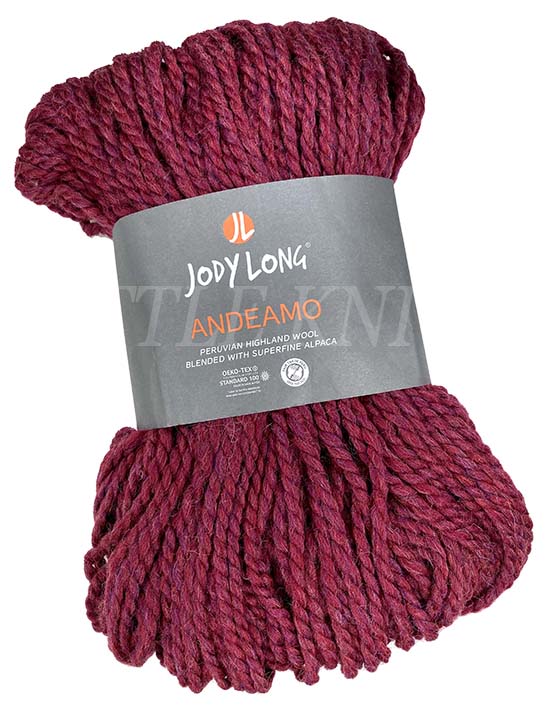 Jody Long Andeamo - Claret (Color #016) - BIG 200 GRAM SKEINS