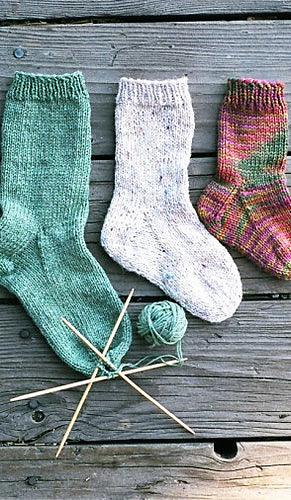 Knitting Pure and Simple - Easy Children's Socks