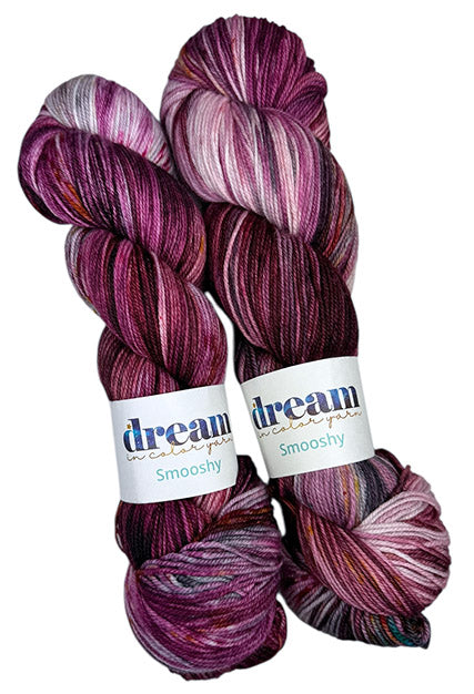Smooshy with Cashmere - Eaten the Plums (2 SKEINS)