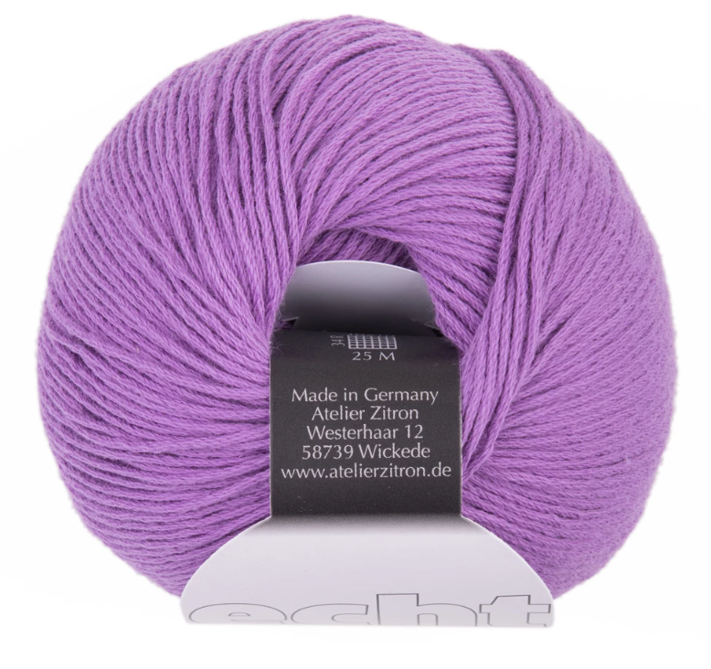 Zitron Echt Yarn - Lilac (Color #12)