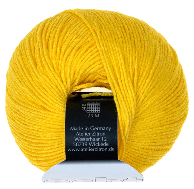 Zitron Echt Yarn - Sun (Color #25) - FULL BAG SALE (5 Skeins)