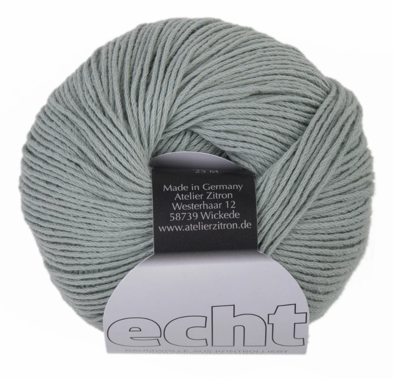 Zitron Echt Yarn - Reed Green (Color #05)