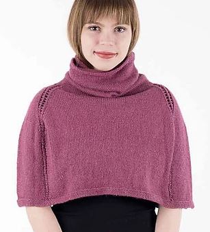 A Juniper Moon Farm Stargazer Pattern - Egalite Poncho (PDF File)