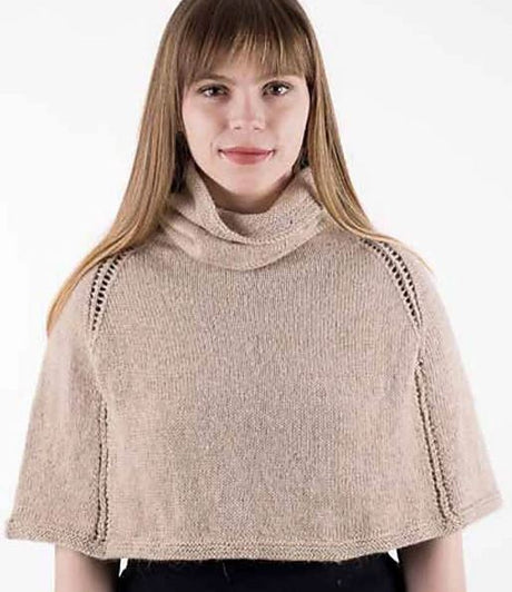 A Juniper Moon Farm Stargazer Pattern - Egalite Poncho (PDF File)