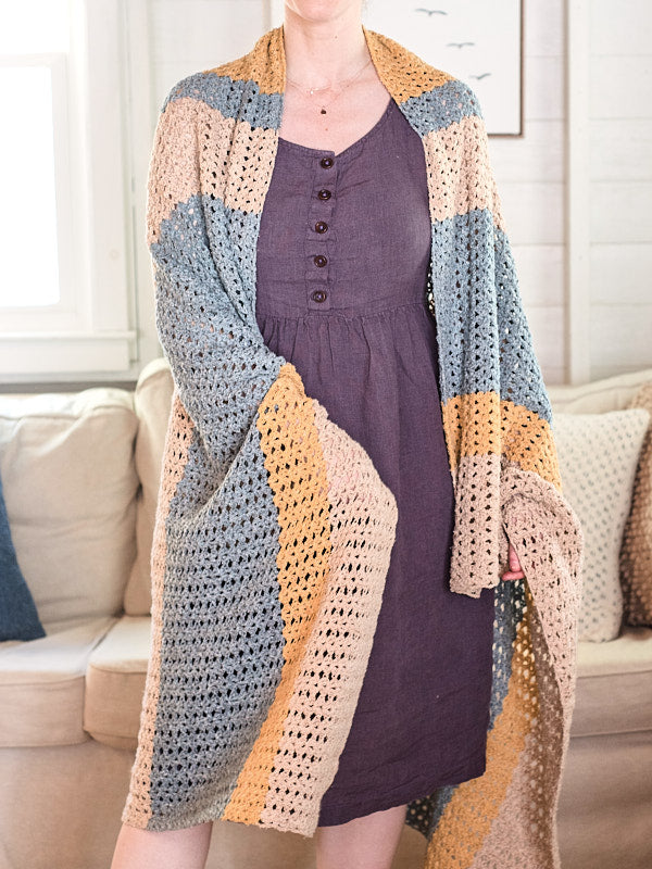 A Berroco Remix Light Pattern - Eileen Blanket (PDF)