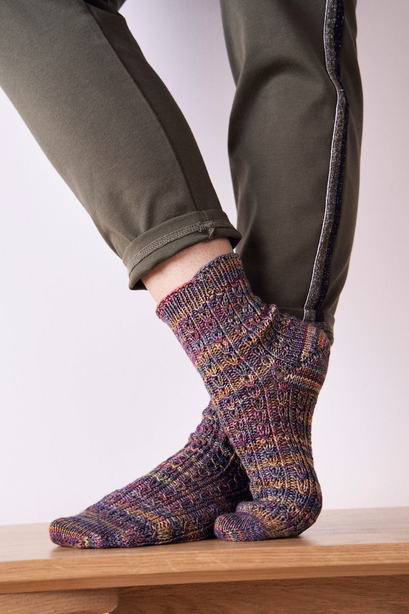 Malabrigo Book 21 - Socks: Ultimate Collection - ORDERS THAT INCLUDE THIS BOOK SHIP FREE IN CONTIGUOUS USA