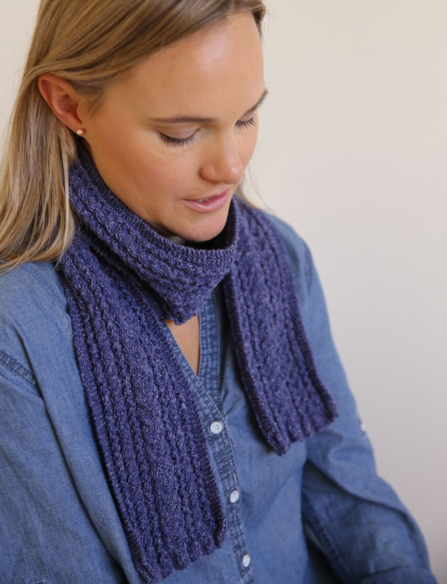 An Ella Rae Pattern - Minny Scarf (PDF)