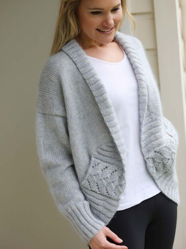 !Ella Rae Cashmerino Sport Pattern - Ormston Cardigan (PDF)