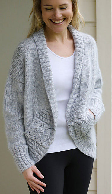 !Ella Rae Cashmerino Sport Pattern - Ormston Cardigan (PDF)