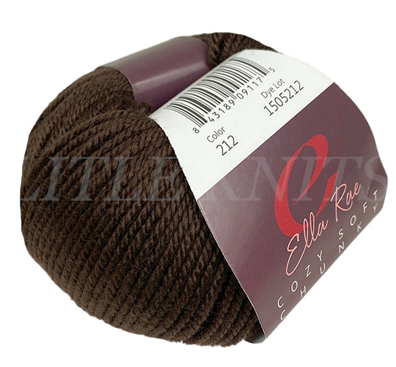 Ella Rae Cozy Soft CHUNKY - Chocolate Chunk (Color #212)