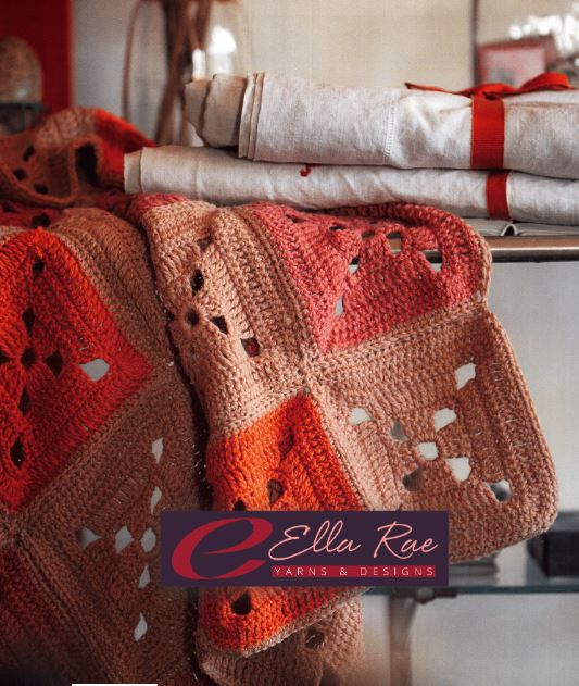 An Ella Rae Classic Pattern - Crochet Throw (PDF File)