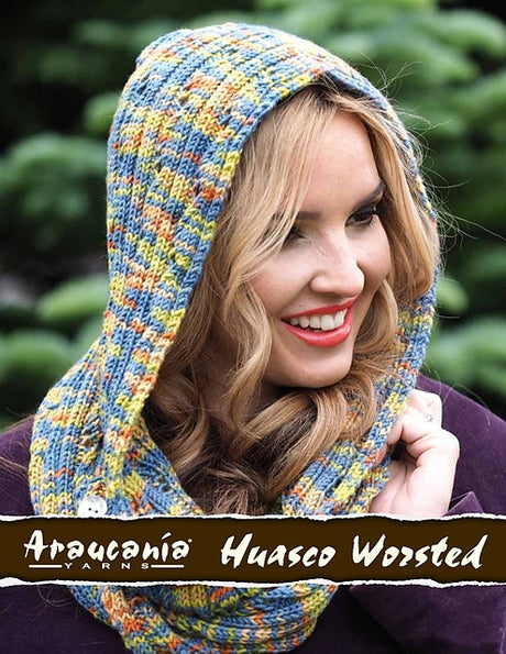 Ellena Hooded Cowl - Free Download with Purchase of 3 or More Skeins of Huasco Worsted