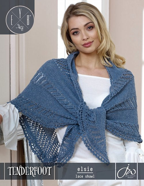A Queensland Tenderfoot Pattern - Elsie Shawl (PDF)