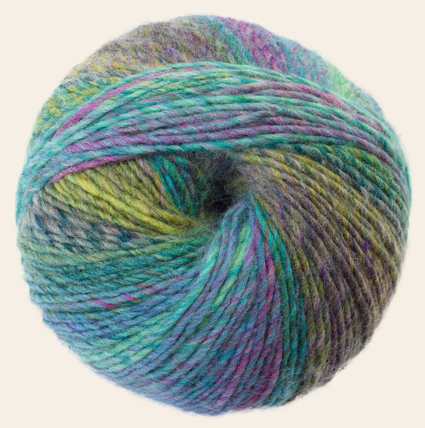 Sirdar Jewelspun with Wool Chunky - Emerald Stone (Color #201) - BIG 200 Gram Skeins