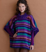 A Noro Kureyon & Malvinas Pattern - Emily Poncho (PDF)