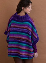 A Noro Kureyon & Malvinas Pattern - Emily Poncho (PDF)