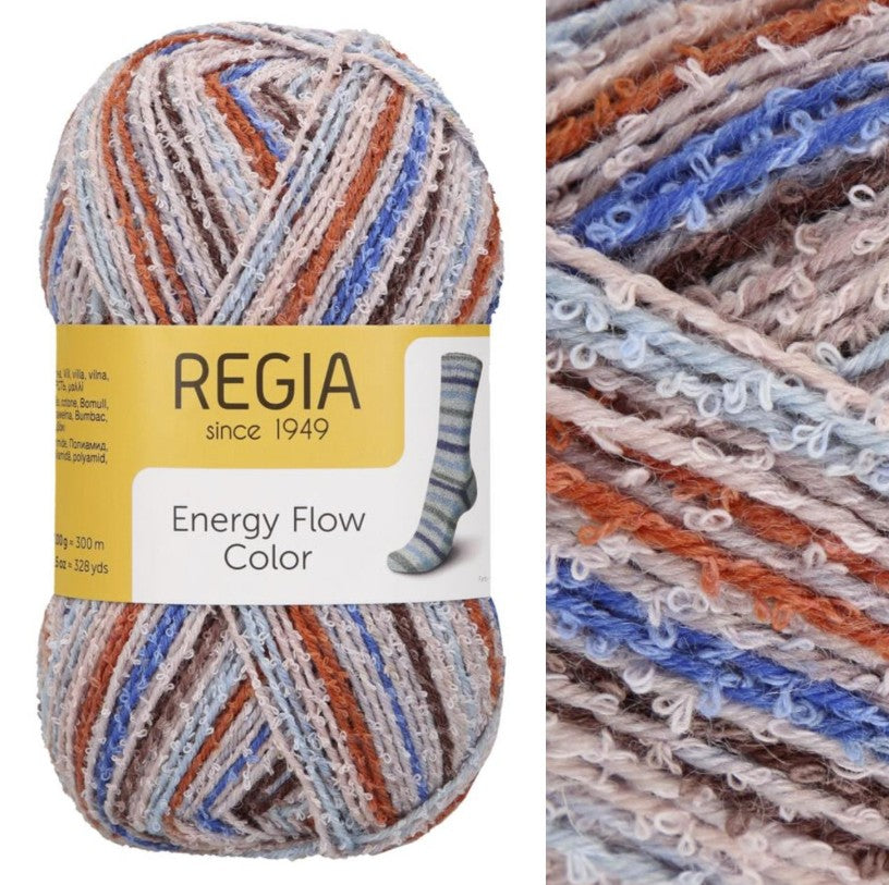 Regia Energy Flow - Loop, There It Is (Color #180) - TEN SKEIN BAG