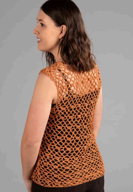 A Juniper Moon Farm Summer Solstice Pattern - Erin Crochet Top (PDF)