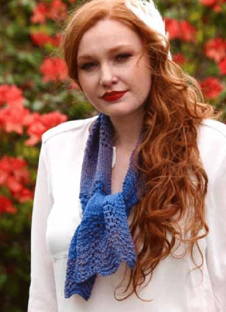 A Queensland Rainbow Beach Pattern - Eriska Scarf - PDF File