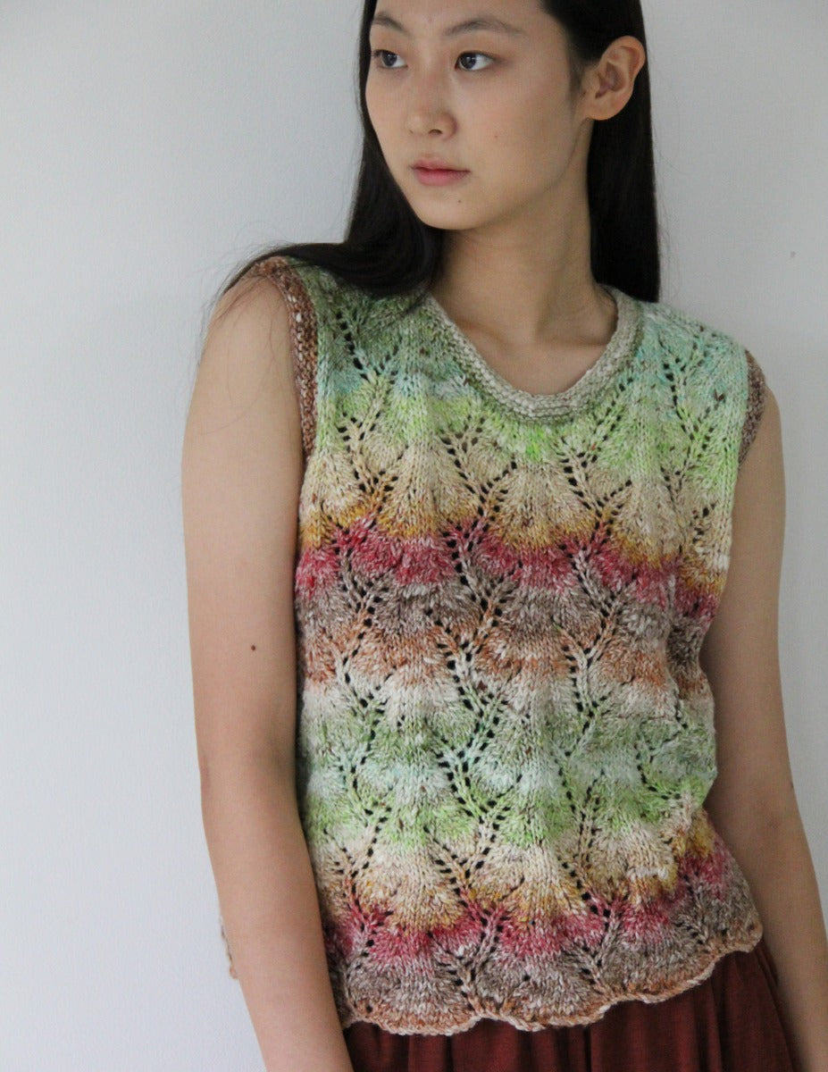 Akari Pattern A Noro Akari Pattern - Etsu Sleeveless Top (PDF) – Little Knits