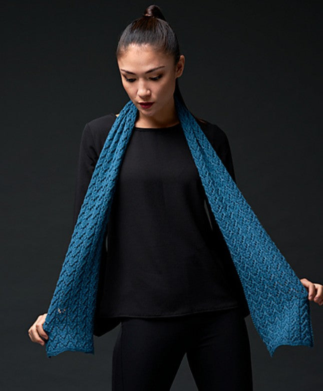 A Free Exquisite 4-Ply Pattern - Eve Scarf (PDF)