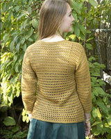 A Mirasol Nuna Pattern - Eyelet Mesh Pullover (PDF File)