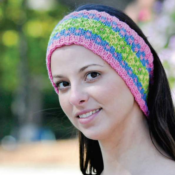 A FREE Cascade 220 Superwash Pattern - Fair Isle Headband (PDF)