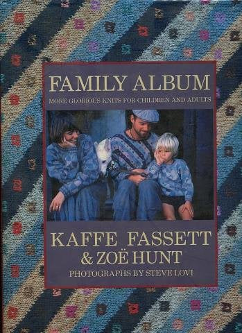 Kaffe Fassett and Zoe Hunt- Family Album Book - PROCEEDS GO TO CHARITY