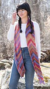 A Berroco Wizard Pattern - Famke Scarf (PDF)