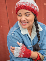 A Berroco Lanas Light Pattern - Farmstead Beret and Mitts (PDF)