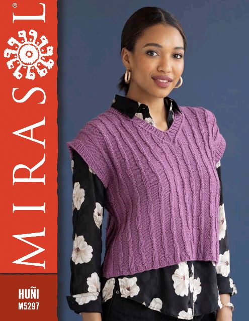 A Mirasol Huni Pattern - Faye Cropped Vest (PDF File)