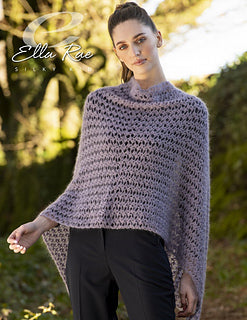 Faye Poncho Crochet Pattern (PDF File)