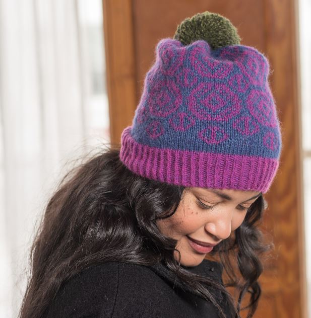 A Berroco Vento Pattern - Fernanda Hat  (PDF)